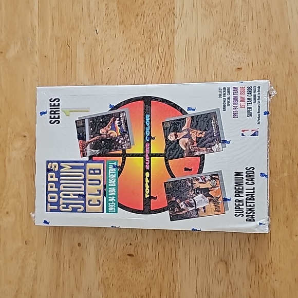 Topps Stadium Club SERIES 1 Super Premium Cards 1993-94 BEAM TEAM 1st Day Issue - Picture 1 of 11